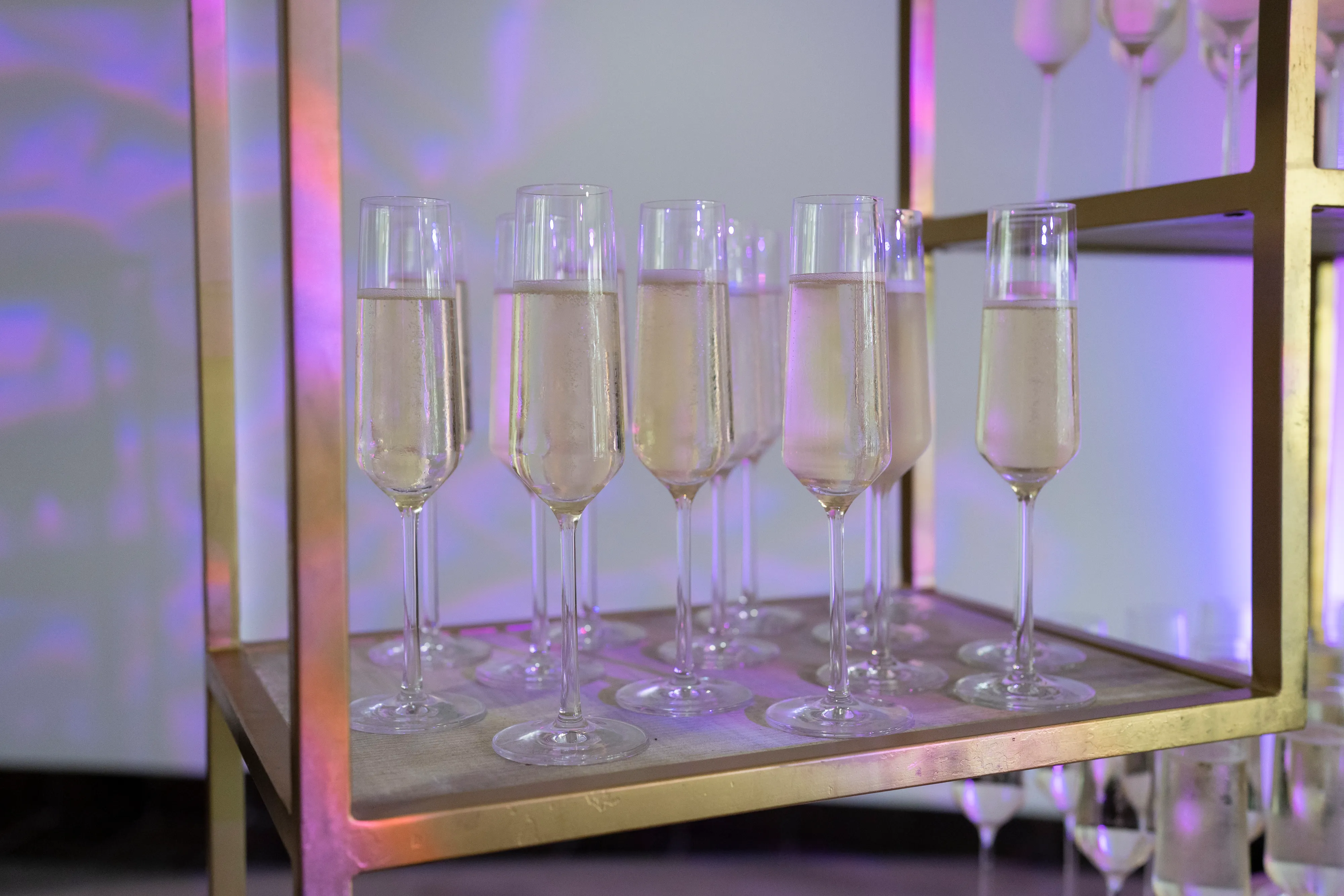 Social gathering with catering